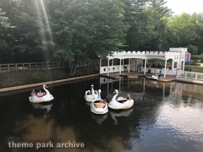 Swan Boats at Story Land