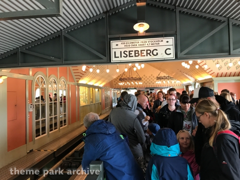 Lisebergbanan at Liseberg