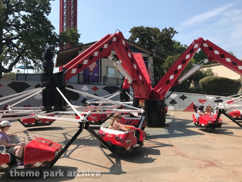 Harley Quinn Spinsanity at Six Flags Over Texas