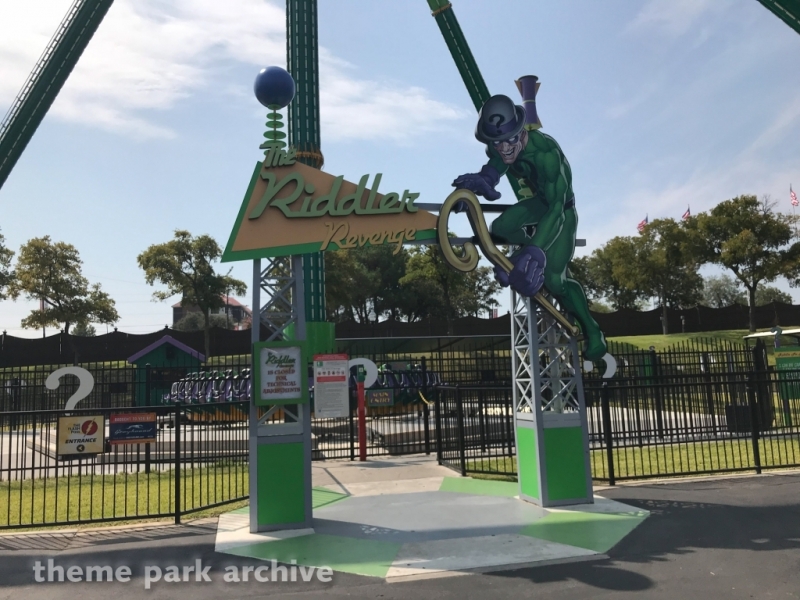 The Riddler Revenge at Six Flags Over Texas
