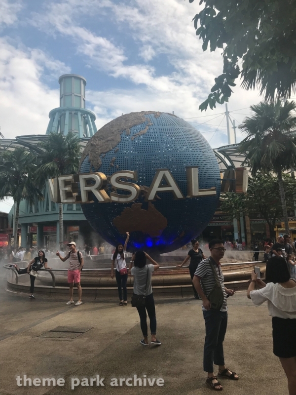 Entrance at Universal Studios Singapore