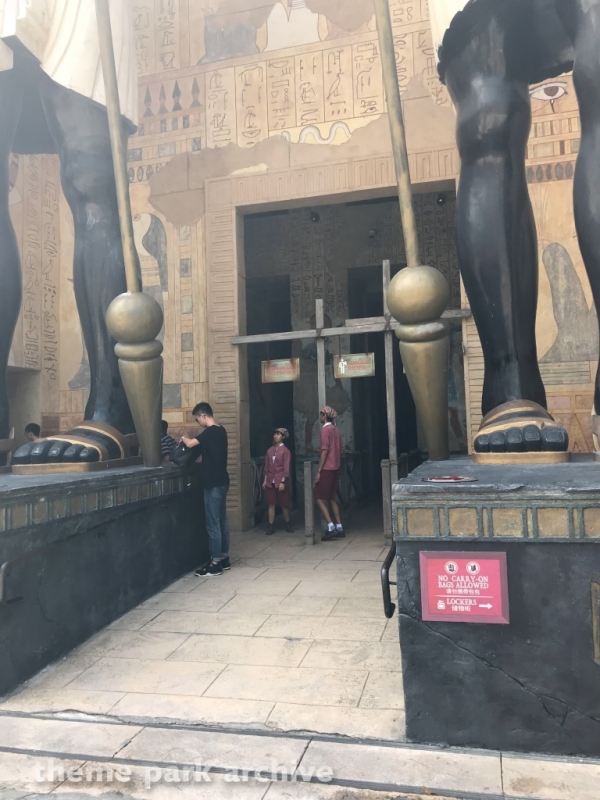 Revenge of the Mummy at Universal Studios Singapore