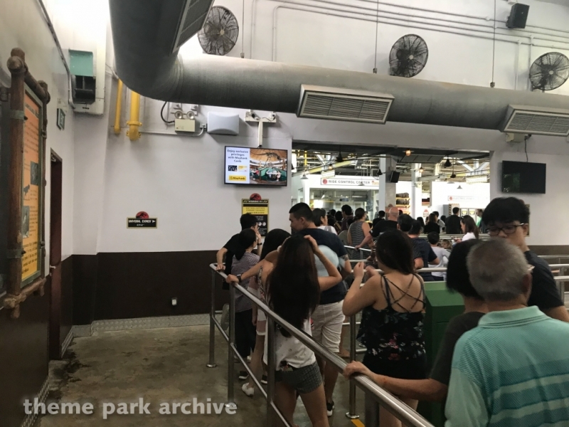 Jurassic Park Rapids Adventure at Universal Studios Singapore