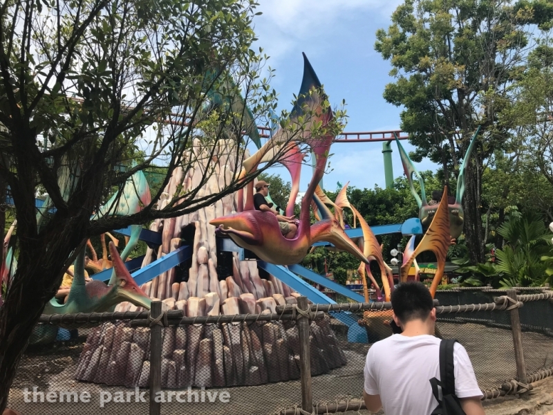 Dino Soarin at Universal Studios Singapore