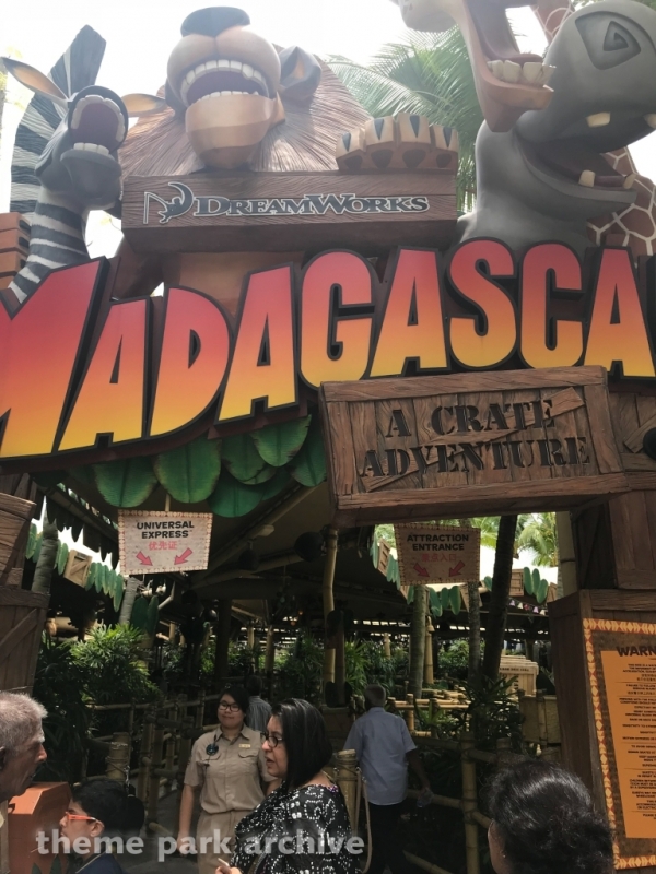 Madagascar A Crate Adventure at Universal Studios Singapore