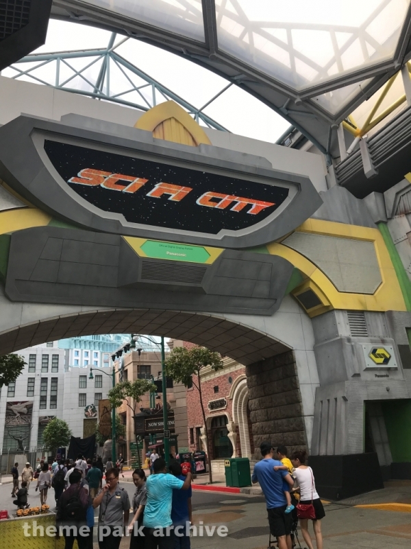 Sci Fi City at Universal Studios Singapore