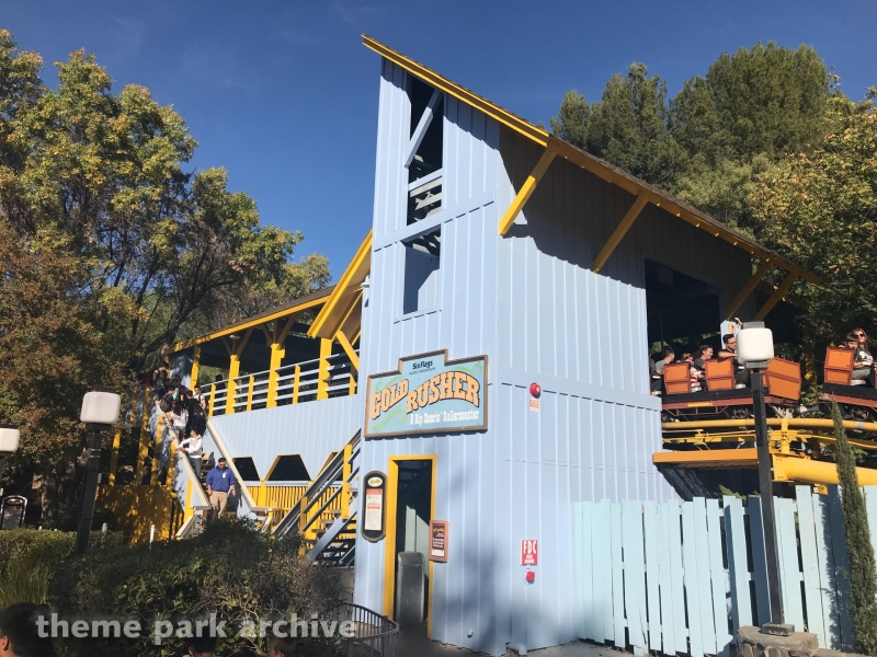 Gold Rusher at Six Flags Magic Mountain