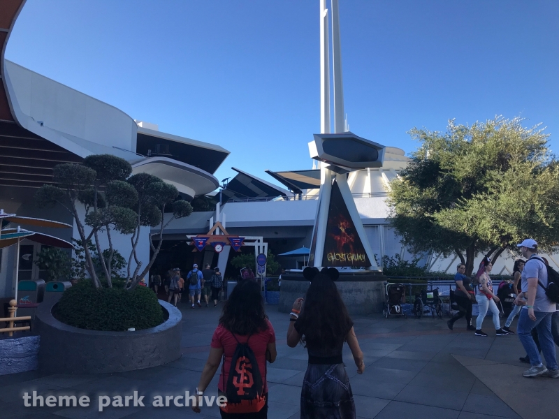 Space Mountain at Disneyland