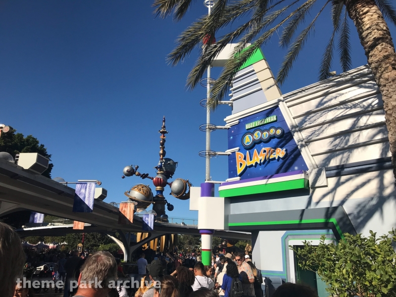 Buzz Lightyear Astro Blasters at Disneyland