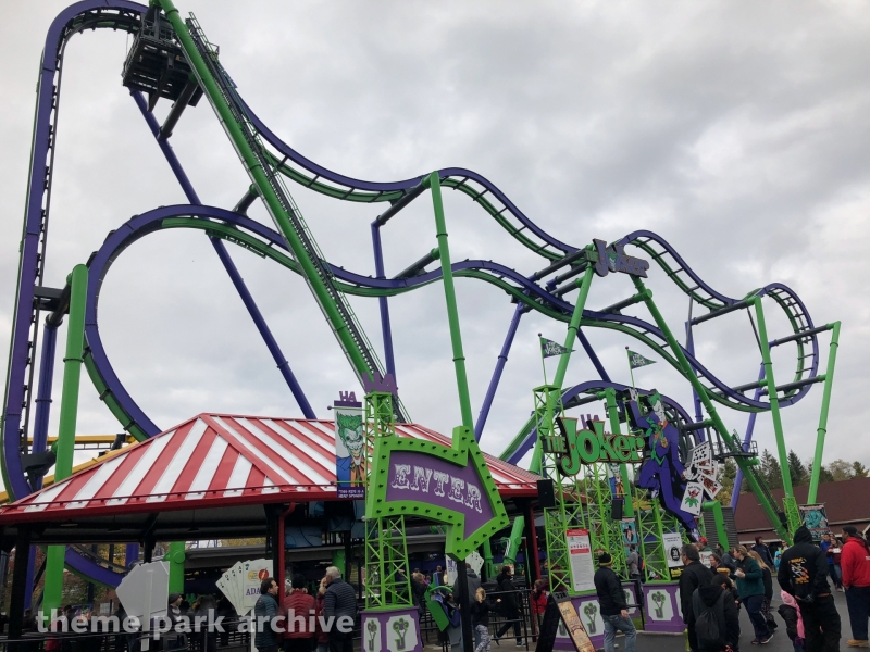 The Joker at Six Flags Great America