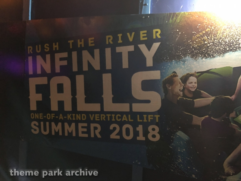Infinity Falls at SeaWorld Orlando