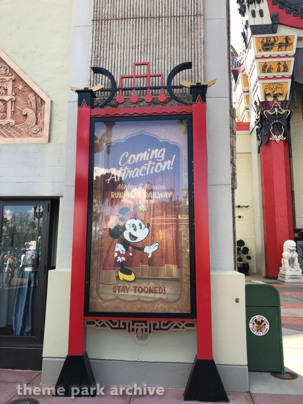 Mickey & Minnie's Runaway Railway at Disney's Hollywood Studios