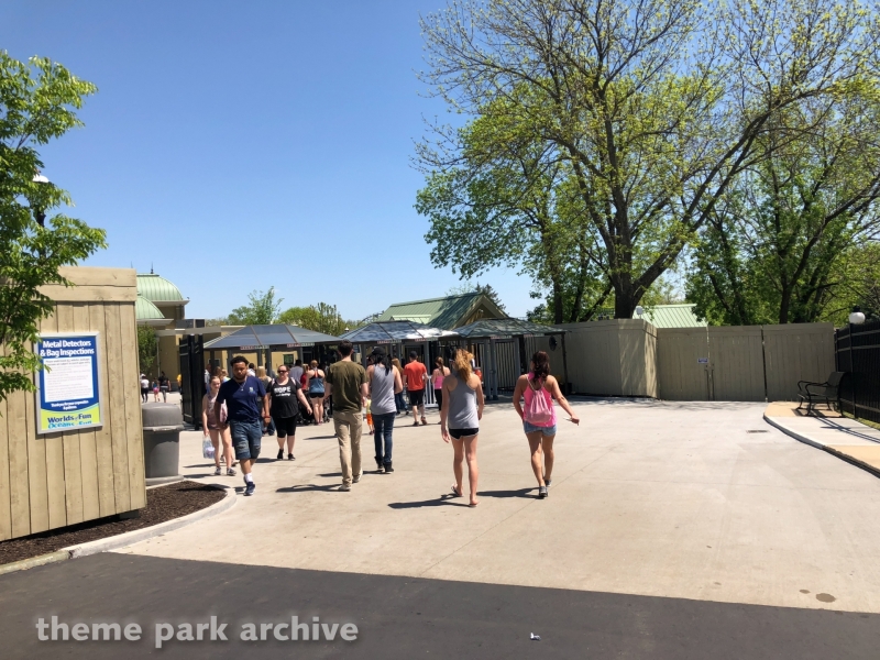Main Entrance at Worlds of Fun