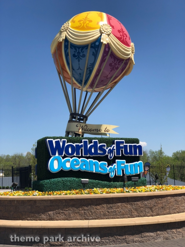 Main Entrance at Worlds of Fun