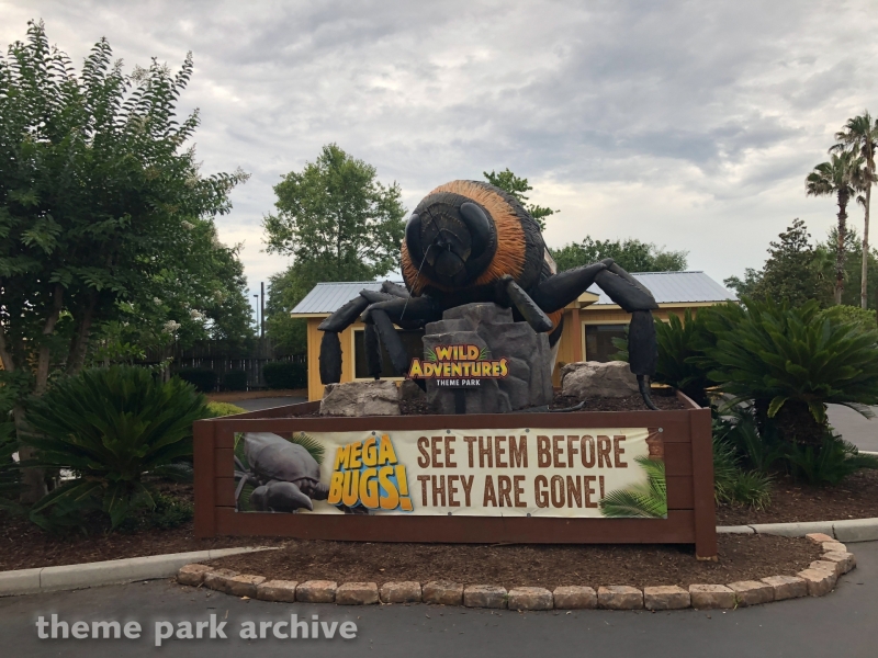 Entrance at Wild Adventures