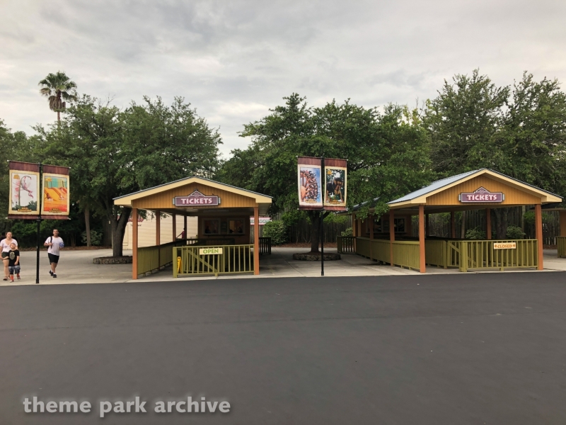 Entrance at Wild Adventures