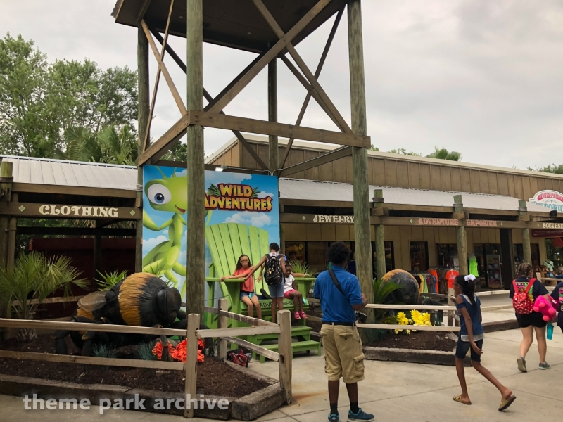 Entrance at Wild Adventures