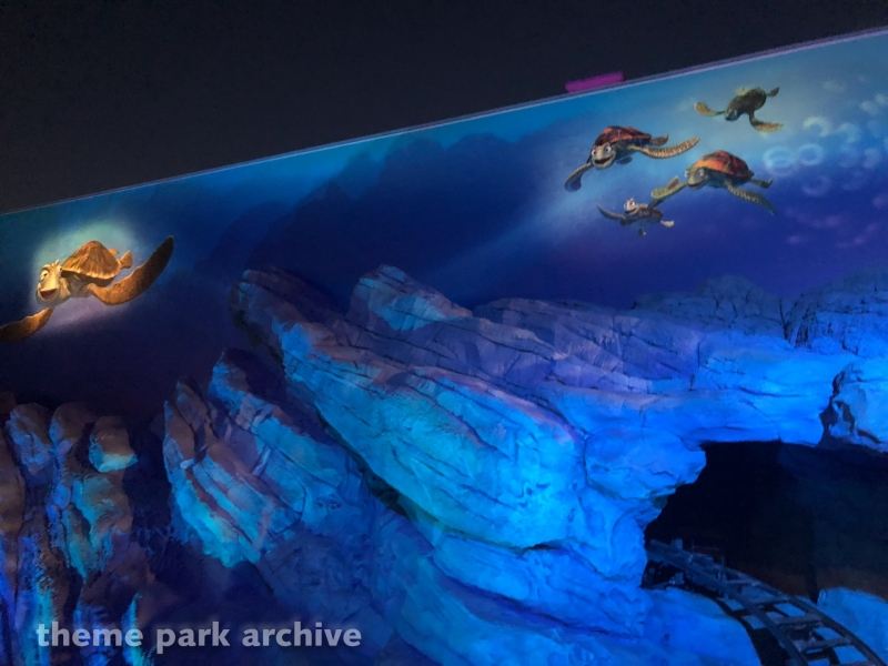 Crush's Coaster at Walt Disney Studios