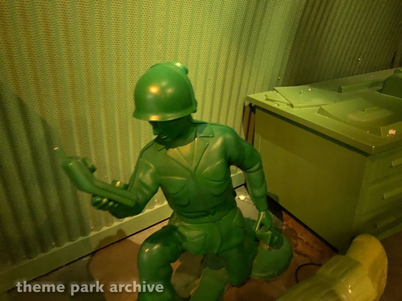 Toy Soldiers Parachute Drop at Walt Disney Studios