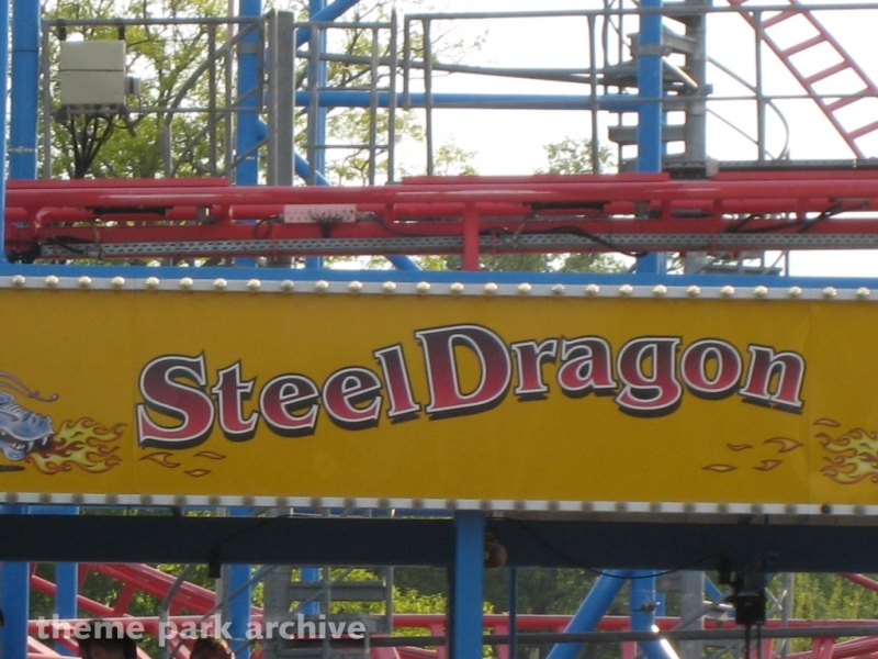 Steel Dragon at Waldameer Park