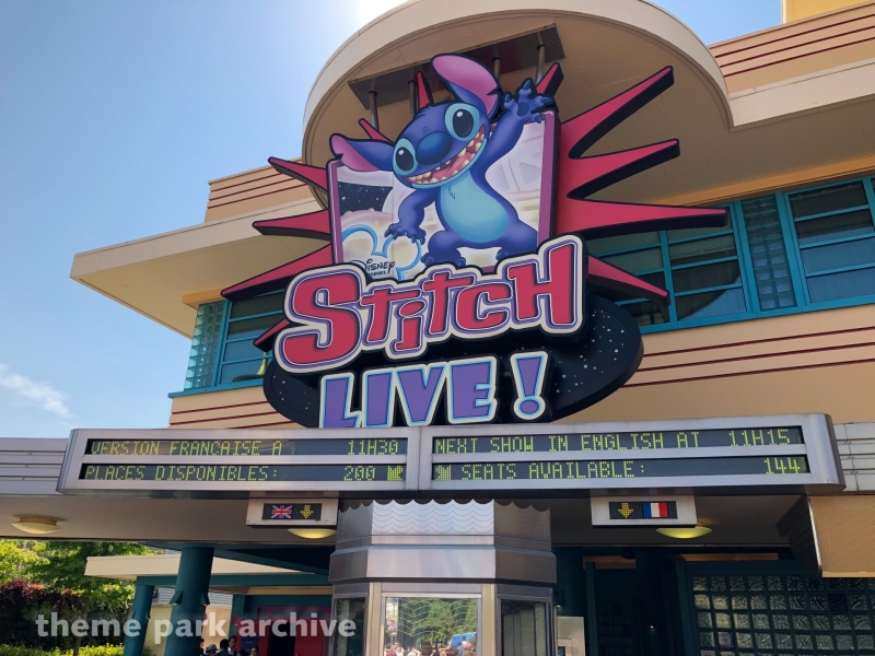 Stitch Live at Walt Disney Studios