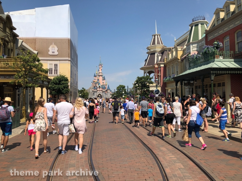 Main Street USA at Disneyland Paris