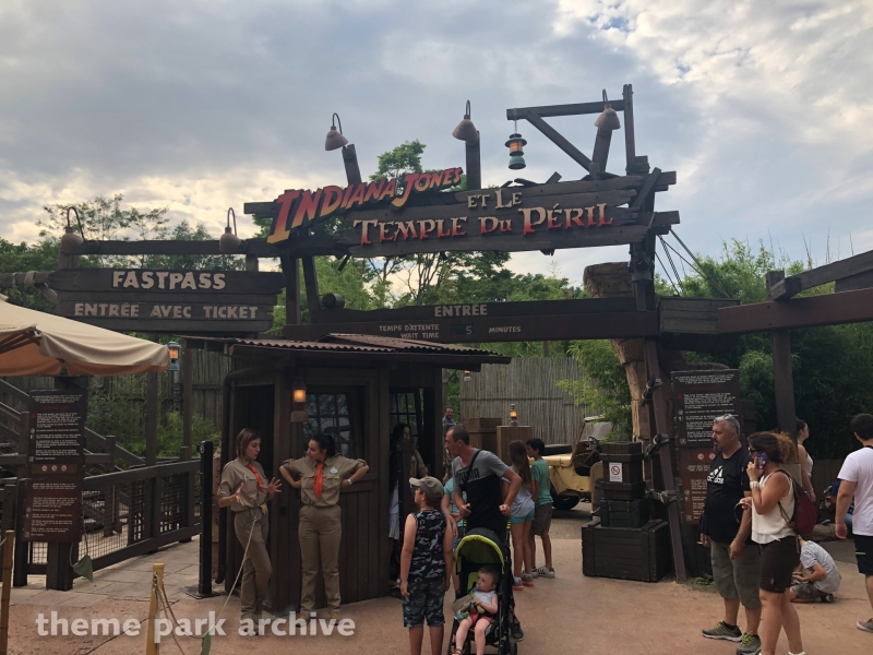 Indiana Jones and the Temple of Peril at Disneyland Paris
