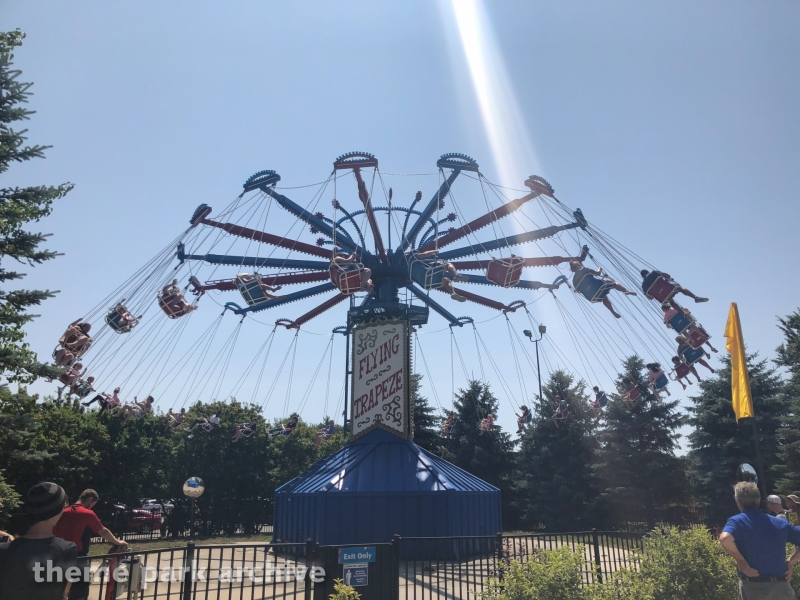 Flying Trapeze at Michigan's Adventure
