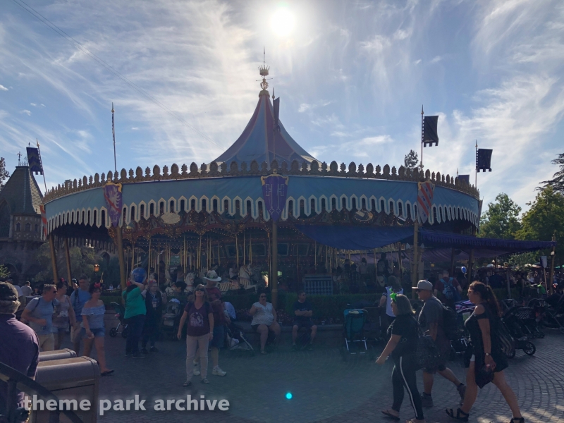 King Arthur Carousel at Disneyland