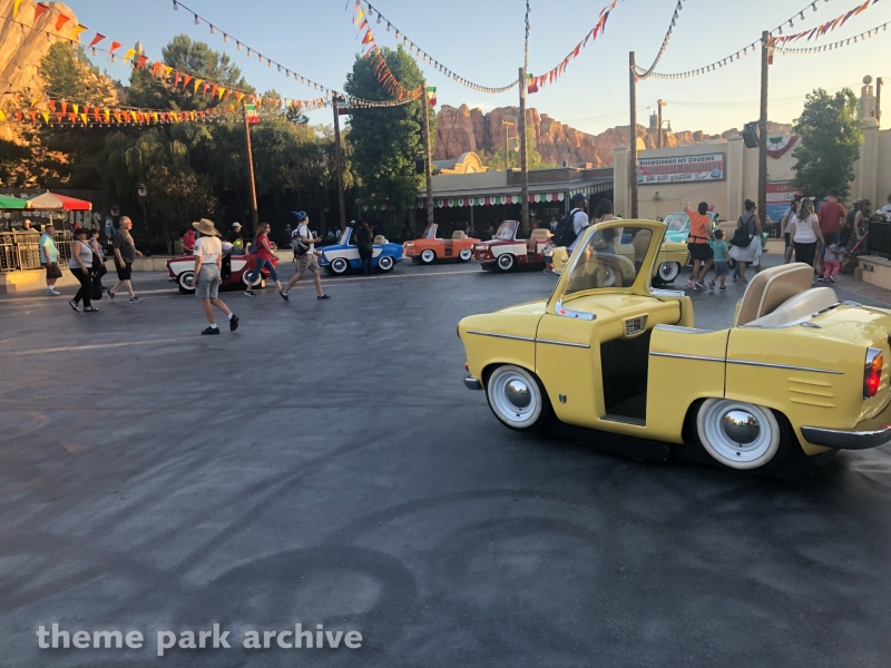 Luigi's Rollicking Roadsters at Disney California Adventure