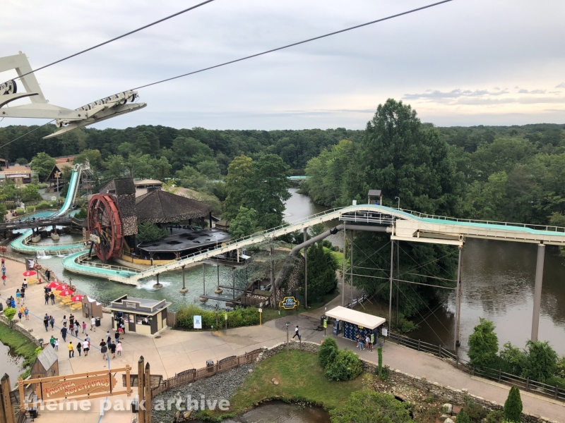 Saw Mill Log Flume at Six Flags Great Adventure