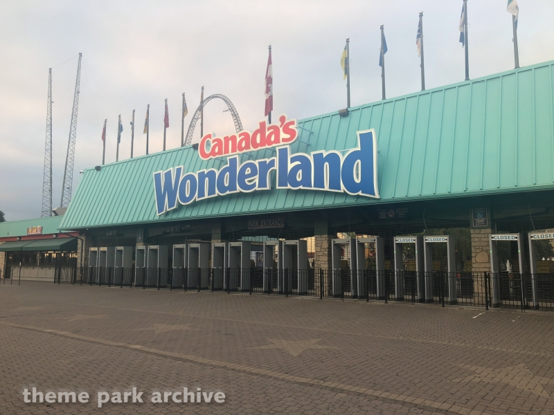 Entrance at Canada's Wonderland