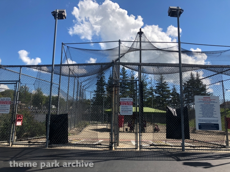 Batting Cages at Six Flags Darien Lake