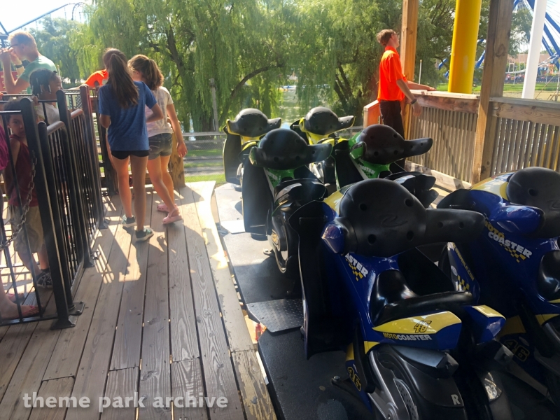 Motocoaster at Six Flags Darien Lake