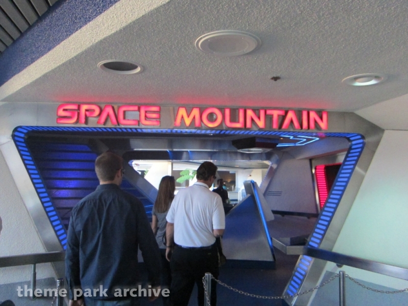 Space Mountain at Disneyland