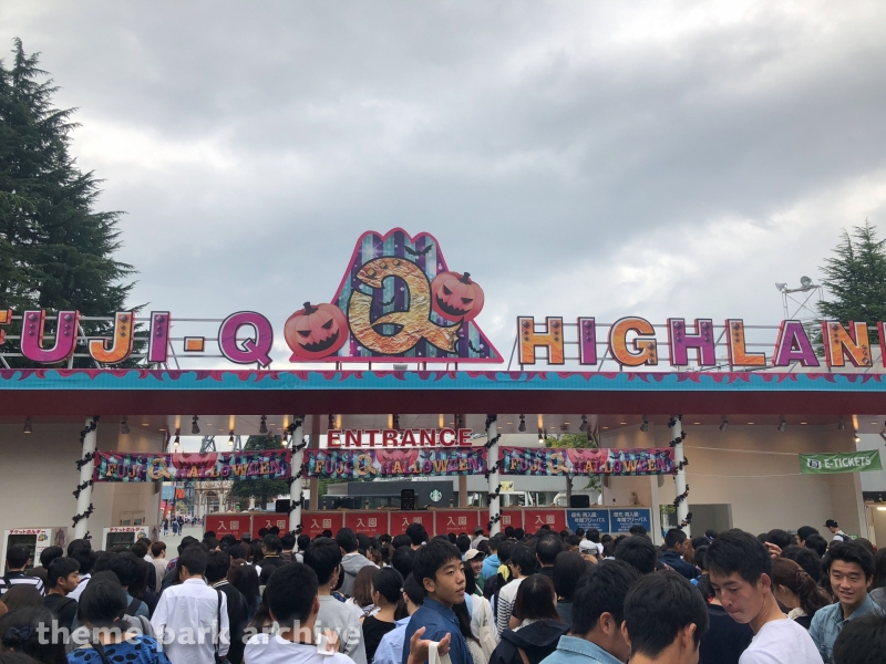 Entrance at Fuji Q Highland