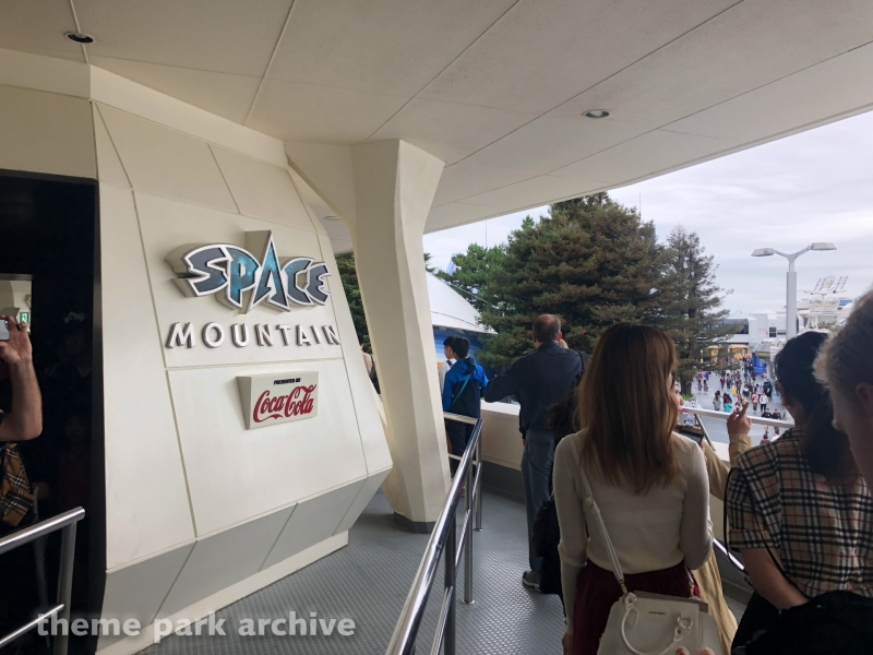 Space Mountain at Tokyo Disneyland