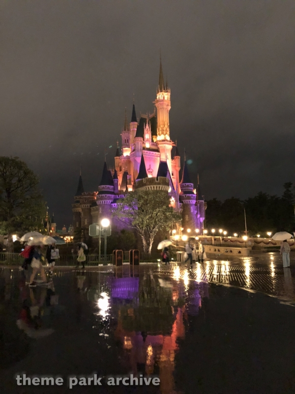 Cinderella Castle at Tokyo Disneyland
