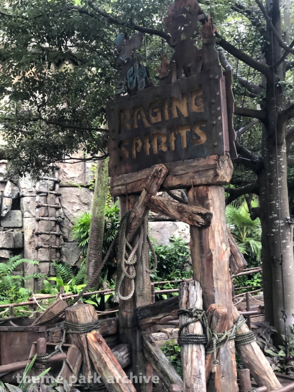 Raging Spirits at Tokyo DisneySea