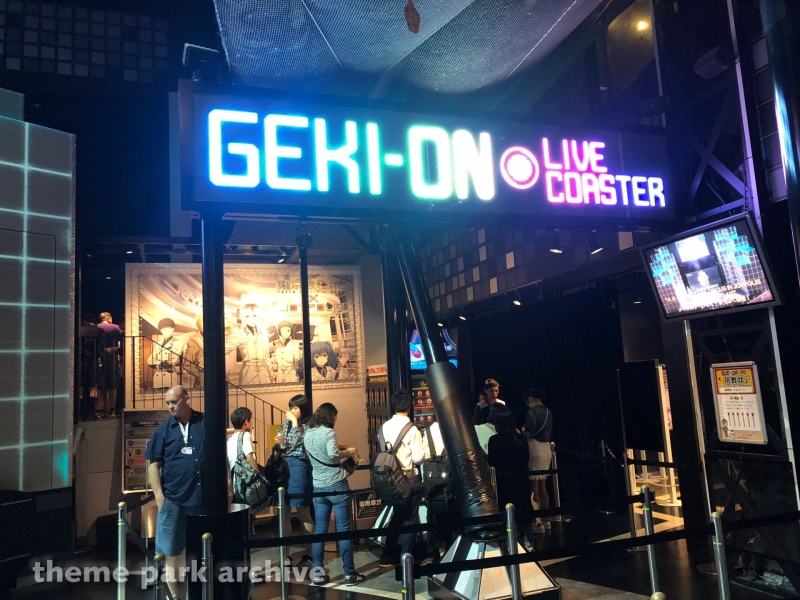 Gekion Live Coaster at Tokyo Joypolis
