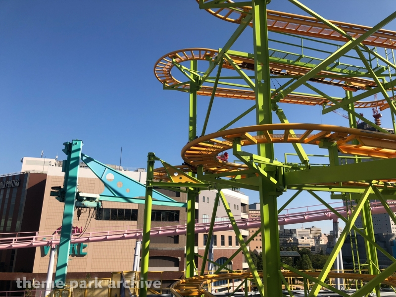 Spinning Coaster at Yokohama Cosmo World