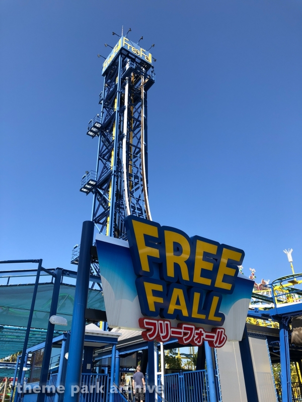 Free Fall at Nagashima Resort