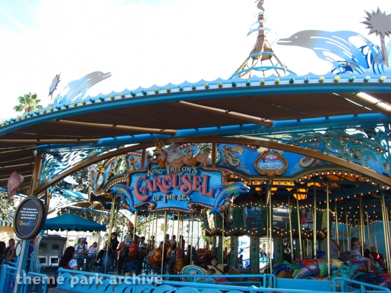 King Triton's Carousel of the Sea at Disney California Adventure