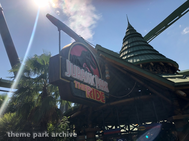 Jurassic Park The Ride at Universal Studios Japan