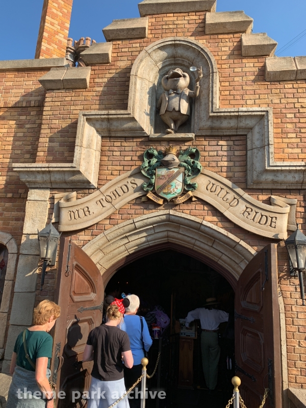 Mr. Toad's Wild Ride at Disneyland