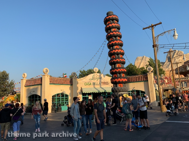 Luigi's Rollicking Roadsters at Disney California Adventure