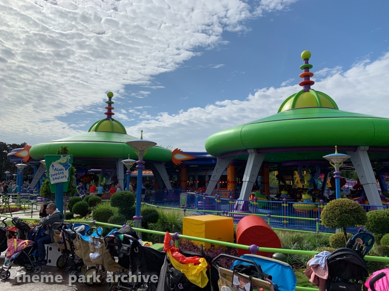 Alien Swirling Saucers at Disney's Hollywood Studios