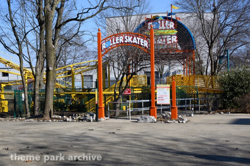 Roller Skater at Kentucky Kingdom