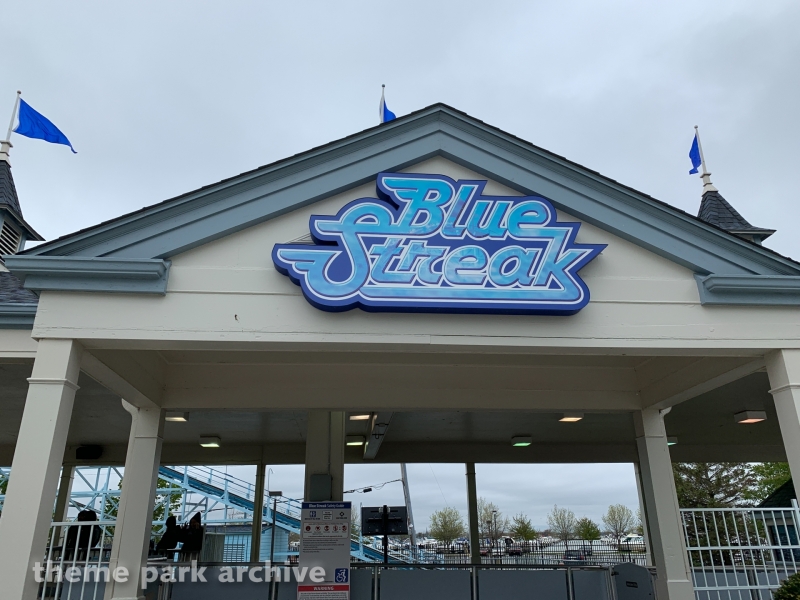Blue Streak at Cedar Point