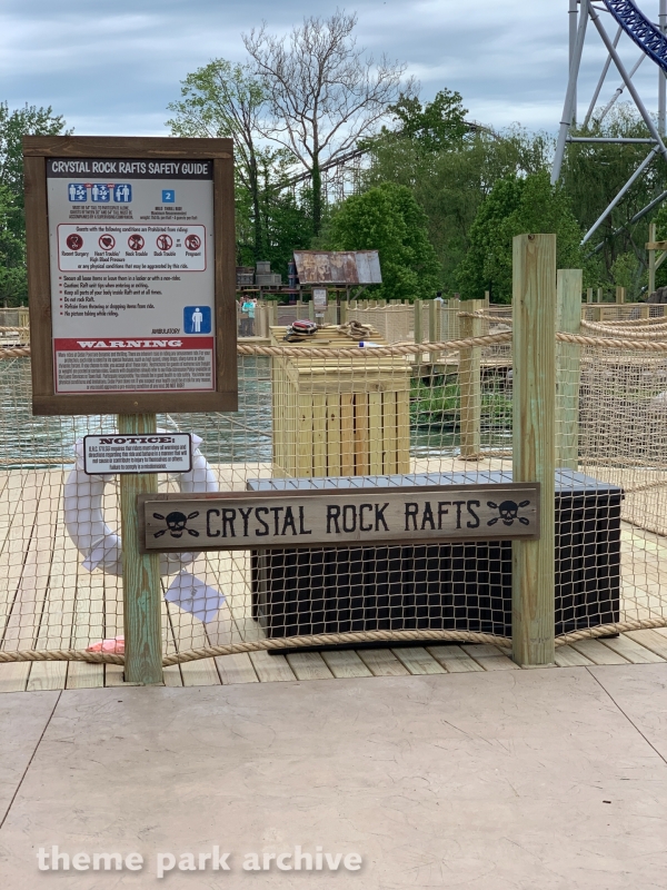 Crystal Rock Rafts at Cedar Point